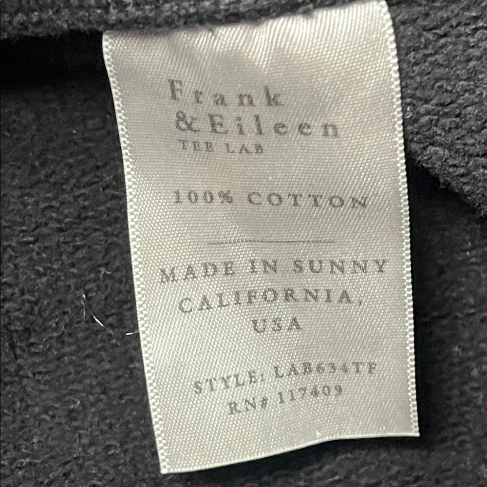 NEW Frank & Eileen M 100% Cotton Triple‎ Fleece Catherine Favorite Wide-Leg Pant
